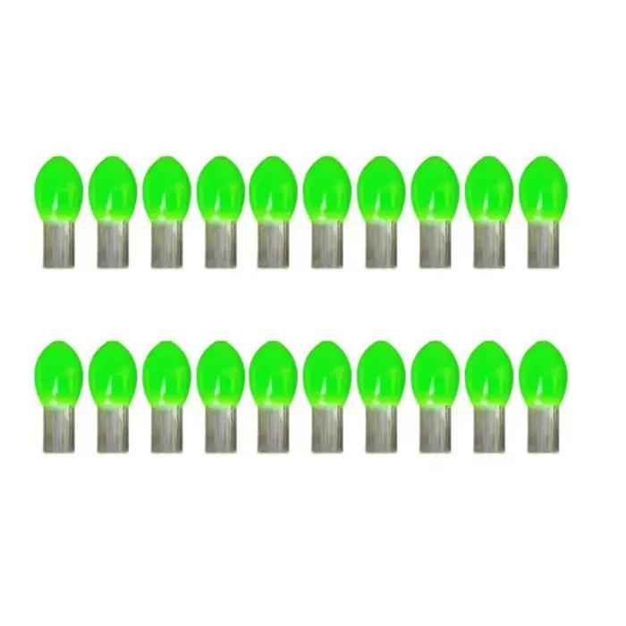 20 pièces de bâton lumineux pour pêche de nuit, 6 couleurs, compatible CR425 CR435 CR311 CR322