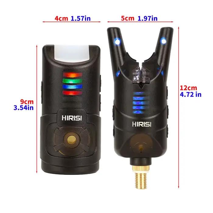 Set d'alarme de touche sans fil HRS1 pour pêche à la carpe - Détecteur intelligent sans connexion filaire
