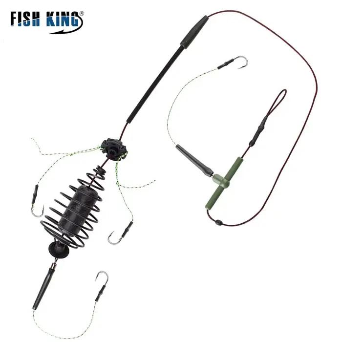 Cage amorce feeder carpe 30-80g en acier haute résistance - leurre coulant et accessoires pêche