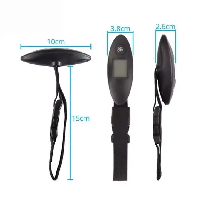 Mini balance digitale LCD 40 kg portable - Échelle pour valises et pêche avec crochet