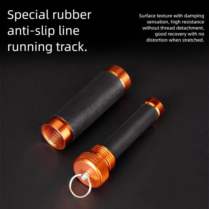 Line Pull Rod Aluminum Alloy，Rubber Anti-Slip，Snag Line Pulling/Hook Tying & Kno