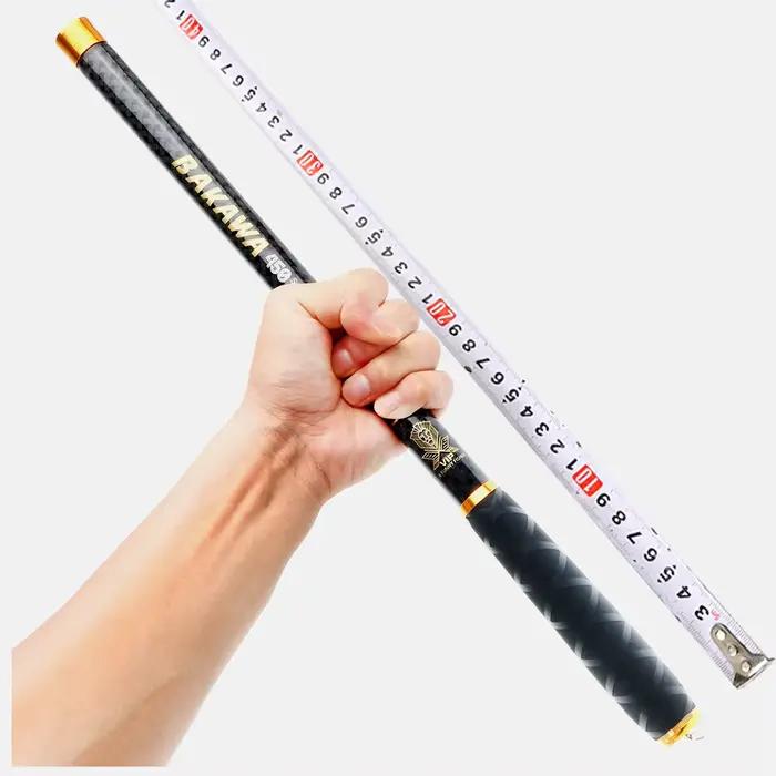 Canne télescopique feeder carpe 3.6m 7.2m carbone voyage pêche eau douce stream fishing - BAKAWA
