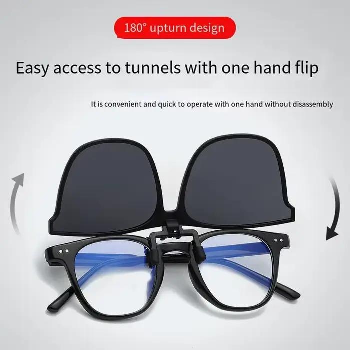 Lunettes de conduite nocturne polarisées pour pêcheurs - Vision nocturne et anti-éblouissement