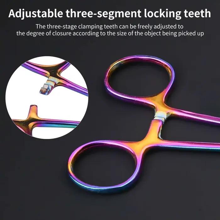 Pince de pêche premium dentelée en acier inoxydable, dégorgeoir et outil polyvalent pour toilettage des animaux