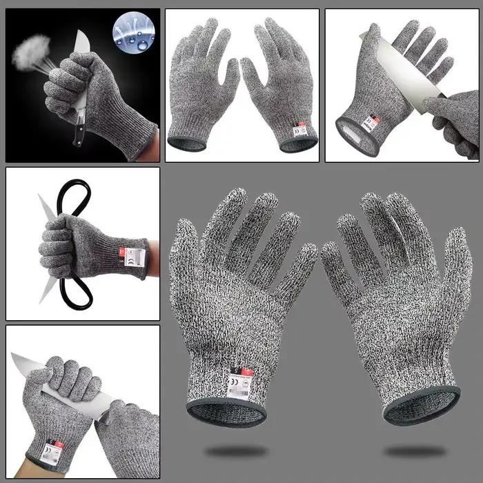 Gants de pêche anti-coupure Outdoor - Protection résistante aux couteaux et écran tactile ultra-fin
