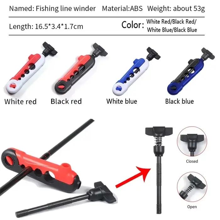 Bobinoir portable pour moulinets de pêche - Machine à embobiner fil - Équipement carpe et pêche sportive