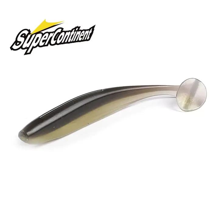 Leurre souple Supercontinent 2023 50 75 100mm pour pêcher le gros brochet avec un hameçon facile