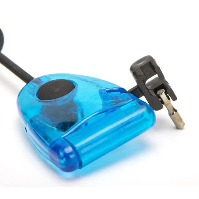 Indicateur de touche pour pêche à la carpe - Swinger avec chaîne en acier et set d'aluminium, alarme de détection morsure