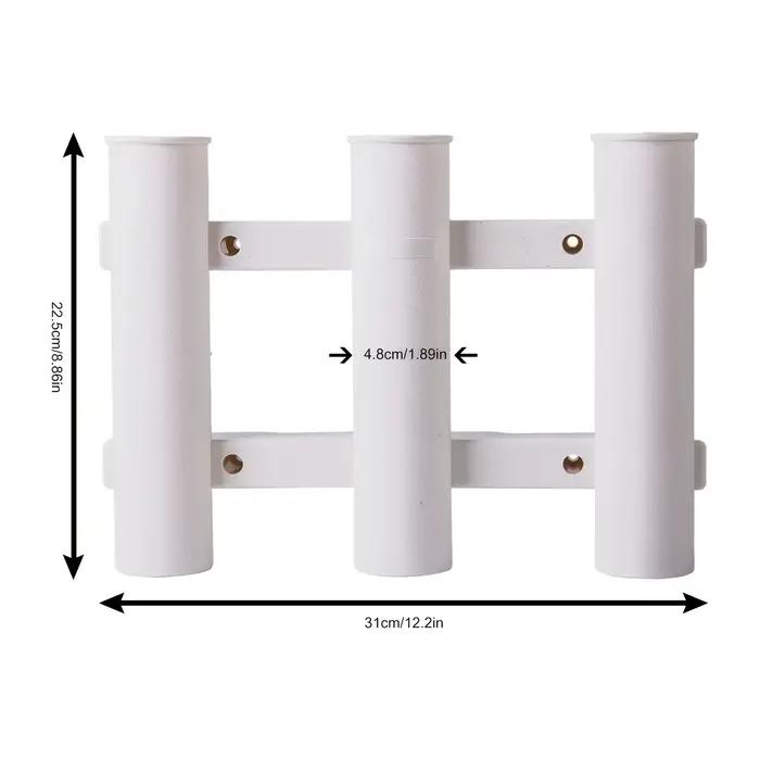 Support de canne à pêche bateau portable léger et durable pour tube spinning avec montage