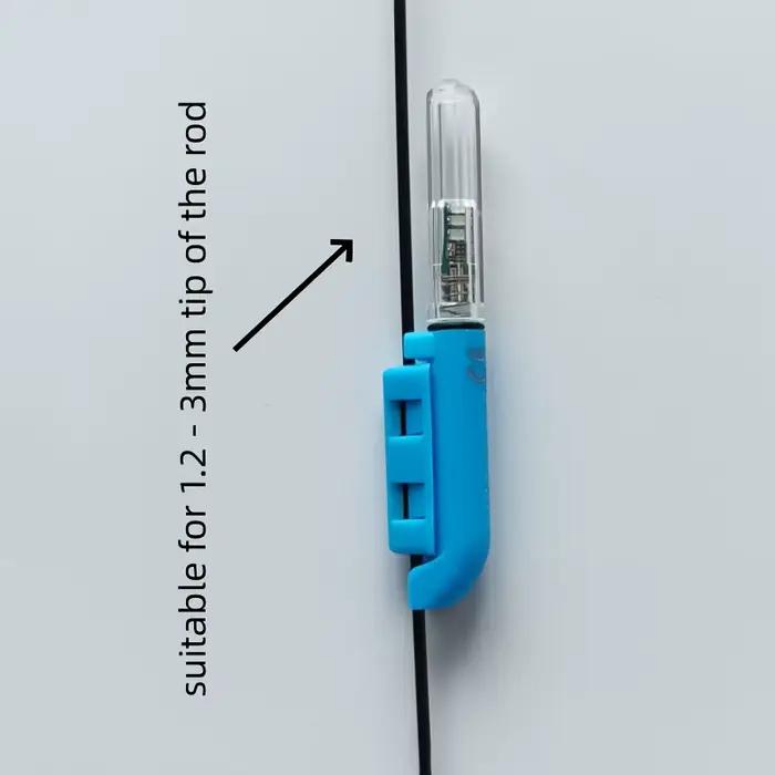 2 lampes pour extrémité de canne nuit - Capteur électronique pour pêche surfcasting et mer