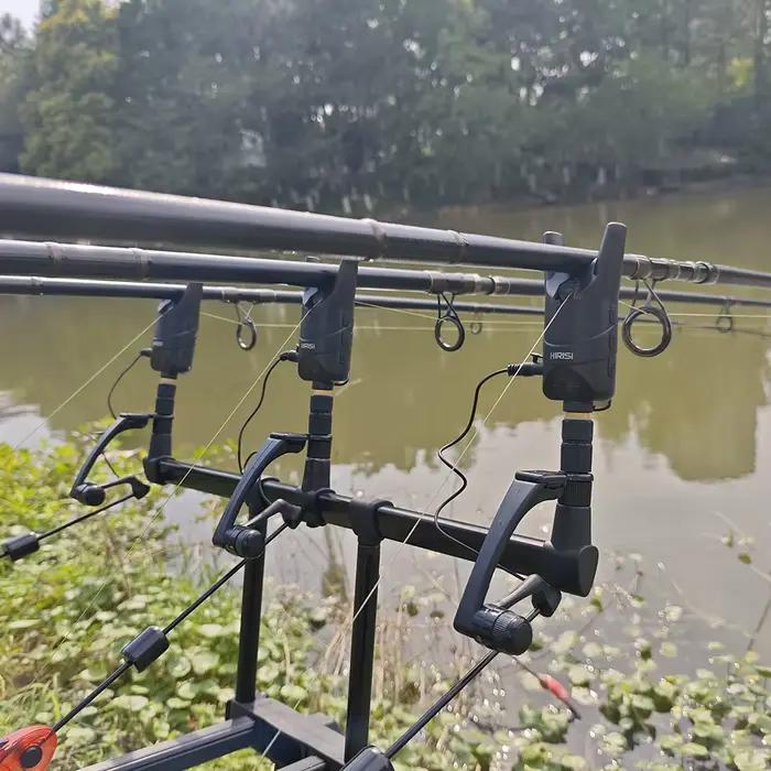 Set d'alarme de touche sans fil HRS1 pour pêche à la carpe - Détecteur intelligent sans connexion filaire