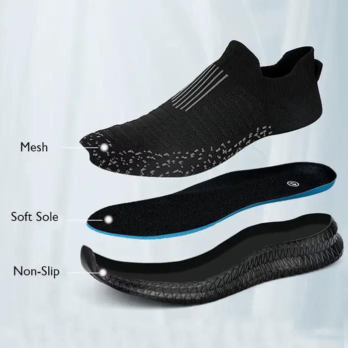 Chaussures homme légères anti-dérapantes pour pêche en rivière - Sneakers vulcanisées confortables 2023