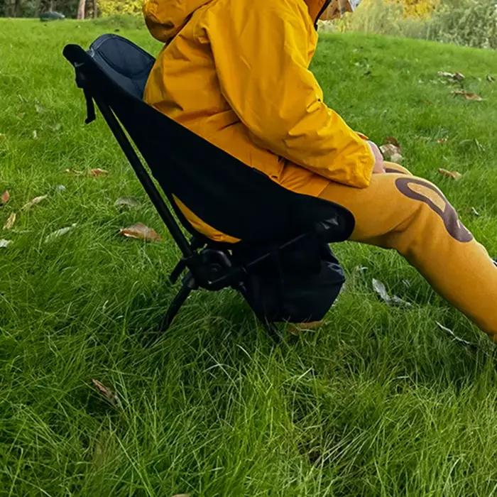 Chaise pliante enfant pour pêche et plage - Sécurité et légèreté pour le plein air