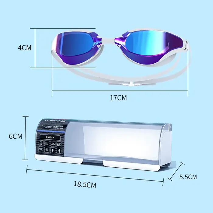 Nouveautés 2024 : lunettes natation adultes professionnelles étanches grand angle anti-UV