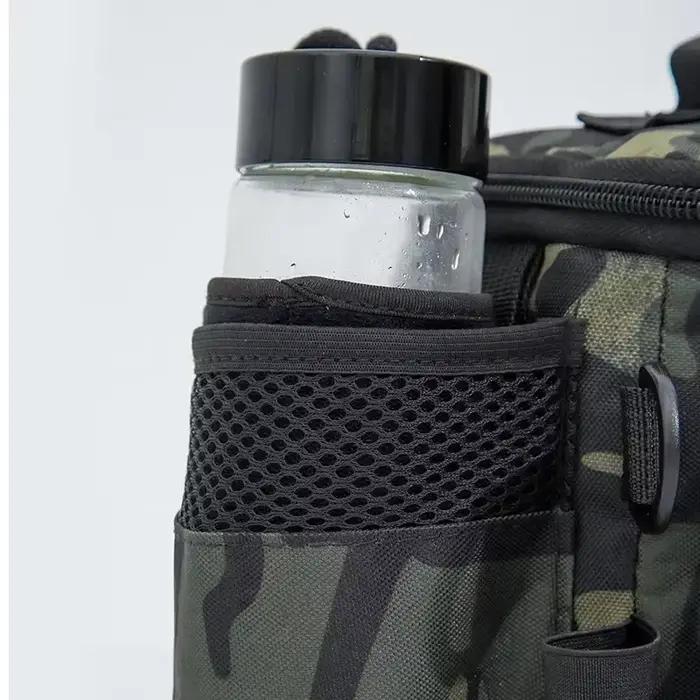 Sac multifonction pêche avec porte-canne portable - Sac à bandoulière pour sports outdoor
