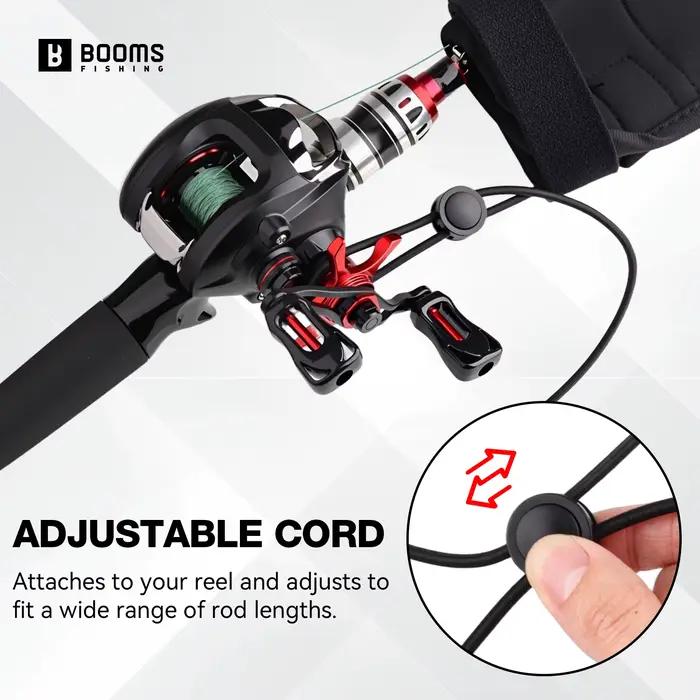 Protections de canne à pêche Booms Fishing RS8 en néoprène avec boucle de suspension pour rangement