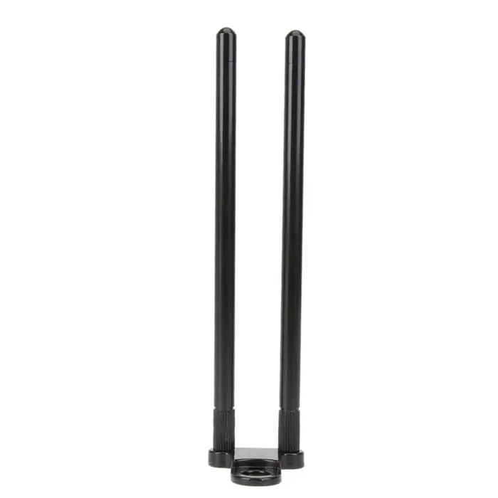 Barres anti-accrochage aluminium pour détecteurs de touches pêche carpe - 1/2/3/4/5PCS noir anti-vent