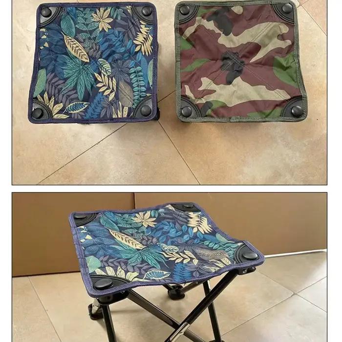 Tabouret pliant portable pêche randonnée camping plage siège dépliable léger