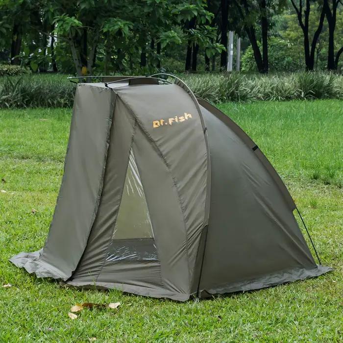 Tente bivouac pêche carpe 1-2 personnes - Abri ultraléger imperméable pour chasse et aventure