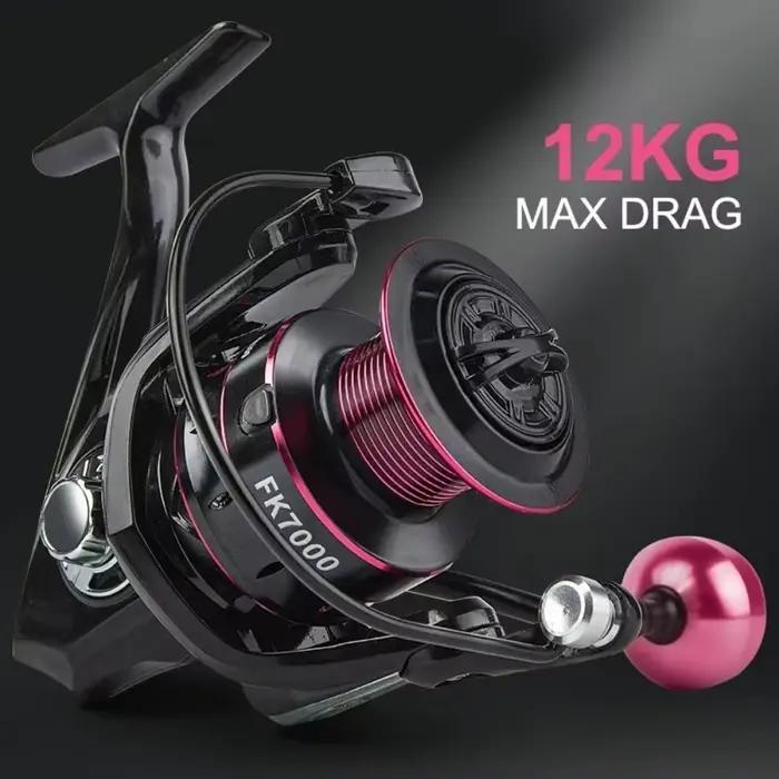 Moulinet spinning professionnel ultra-léger - Poignée EVA/métal - 26LB max drag - Ratio 5.2:1