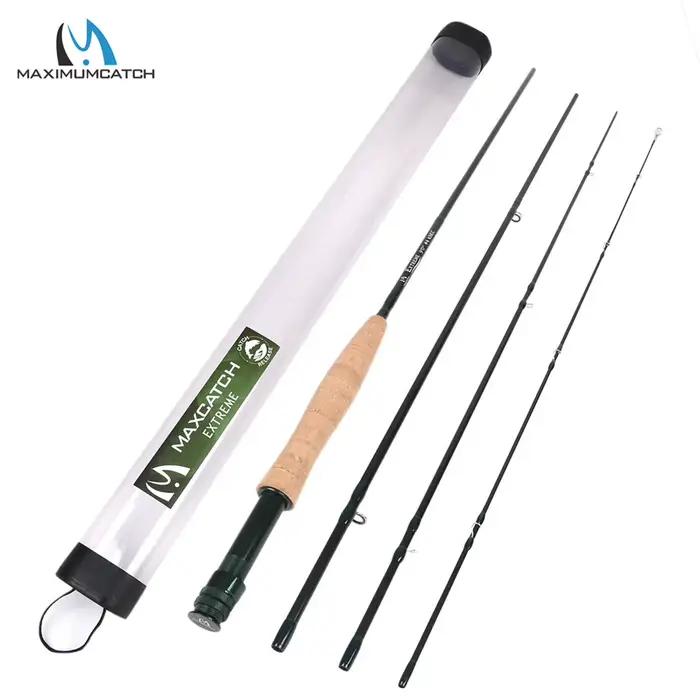 Canne Maximumcatch Extreme 8.4ft-10ft 3-10WT action medium fast - Canne performante pour pêche intensive à la mouche