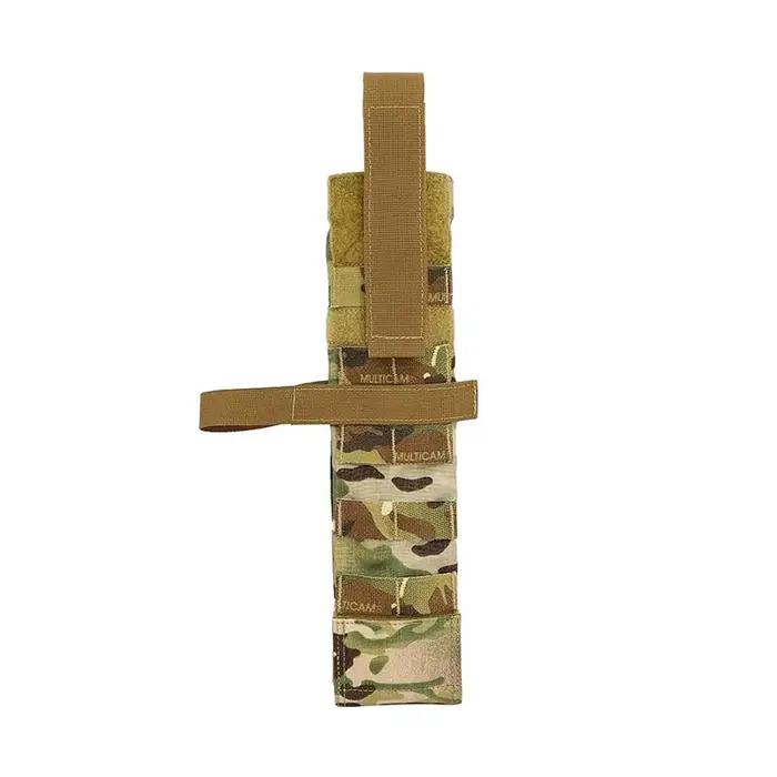 Poche multifonction MOLLE tactique pour outils de pêche - Porte-charge et rangement longue bande