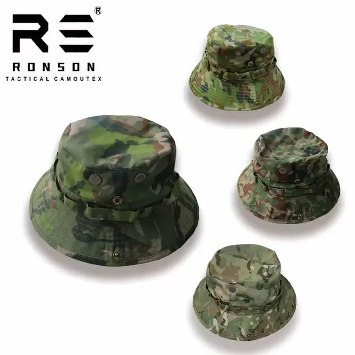 Chapeau camouflage neige Rhodesian Big Five été pêche camping protection solaire bennie tactique
