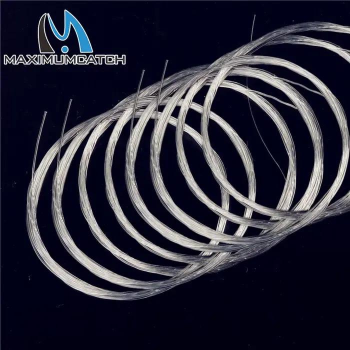 Leader de pêche à la mouche nylon clair 0X à 7X - 9ft 12ft 15ft -