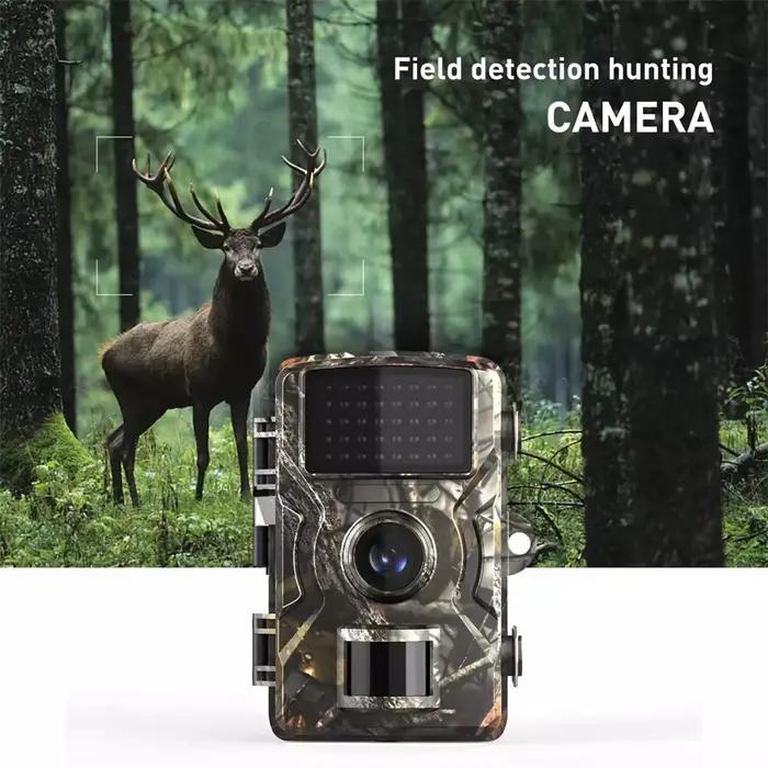 Mini caméra chasse compacte infrarouge détection mouvement pour surveillance discrète extérieure