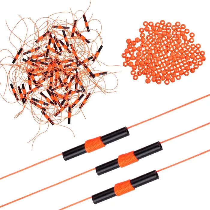 50 pièces stops flotteur pêche, butées coulissantes pour bouchons et montages mer, accessoires pêche