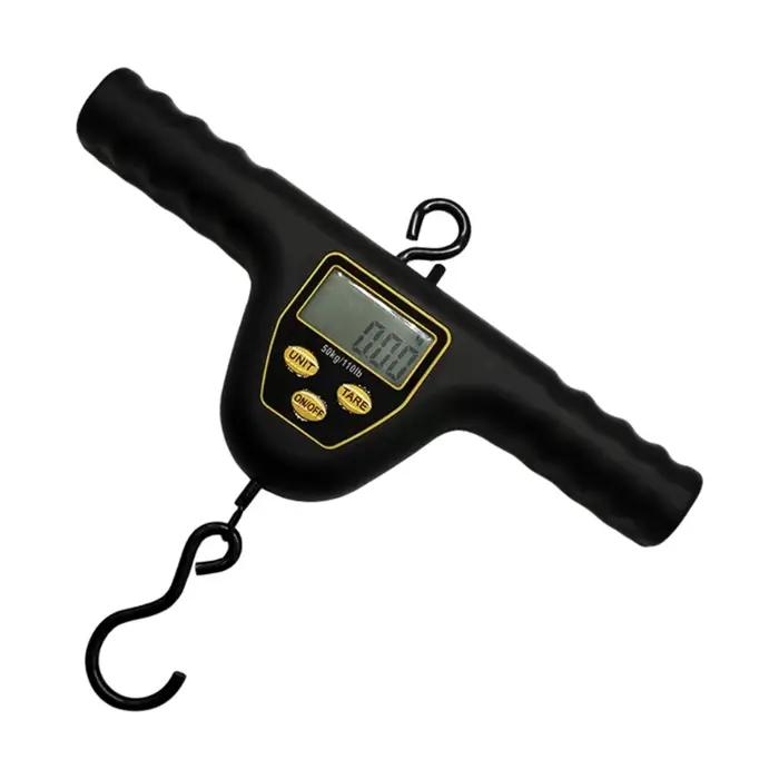 Balance pêche ABS 50kg LCD pliable - Équipement extérieur durable pour pêcheurs passionnés