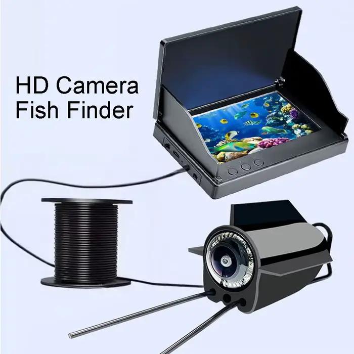 Caméra de pêche sous-marine IPS 15-50m écran 4.3" vision nocturne angle 220° détecteur HD