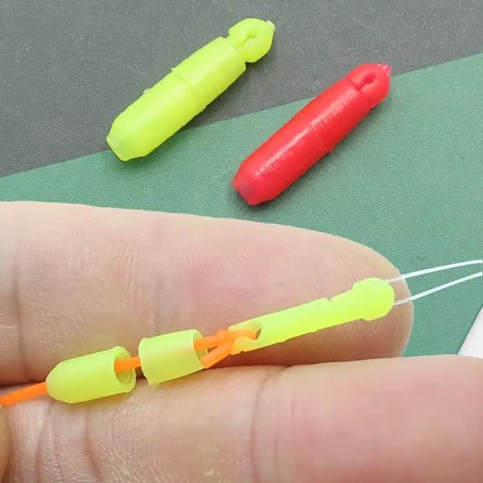 10PCS Connecteurs Élastique Canne Pêche - Tailles L S Carpe Méthode Feeder Match