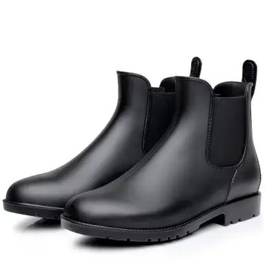 Bottes Chelsea pêche homme imperméables chaudes basse botte aquatique marche facile galoches