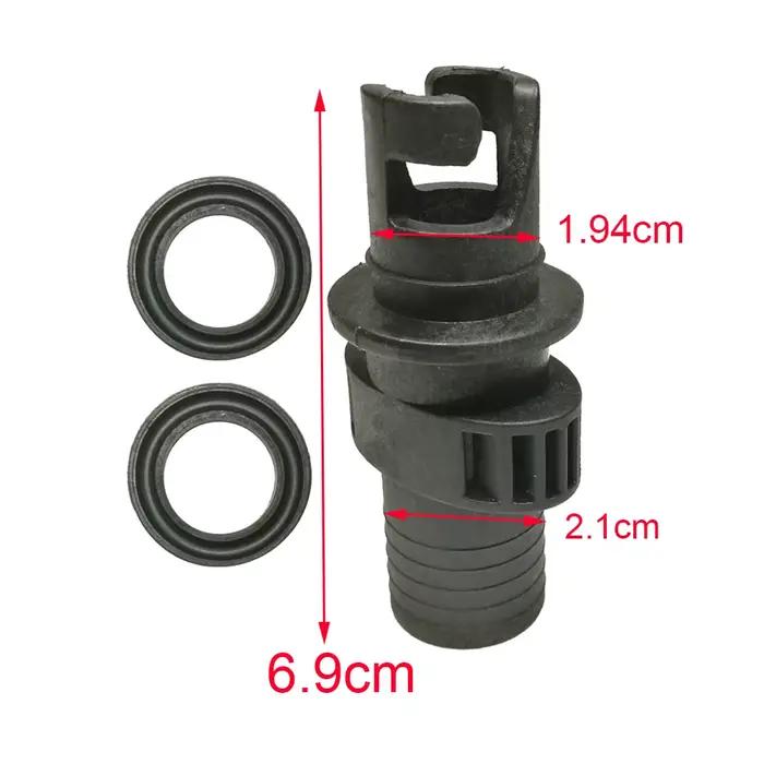 Adaptateur valve gonflage kayak pneumatique - Connecteur pompe à air pour bateau gonflable pêche