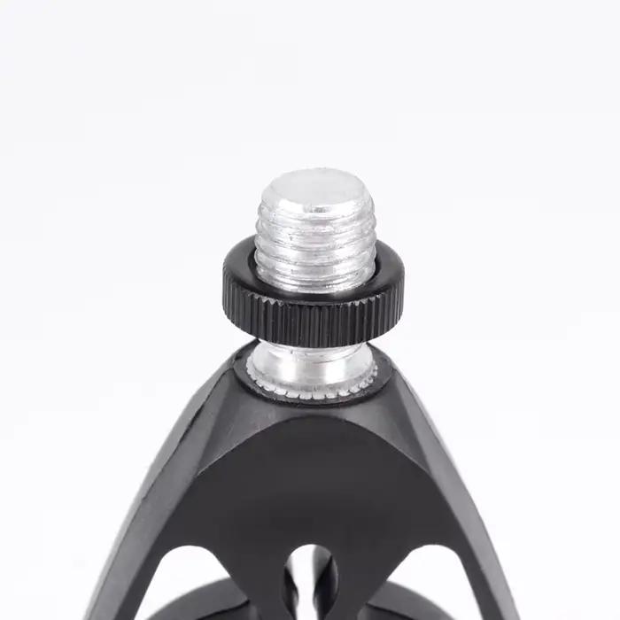 Hirisi 5 écrous de rechange filetage standard noir pour barres d'alarme de pêche à la carpe
