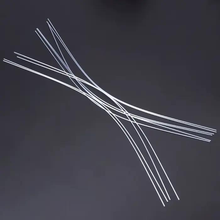 Tubes flotteurs queue DIY 10 pièces lot diamètres 0.8 à 1.2mm pour montages personnalisés pêche fine