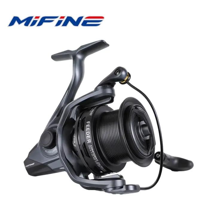 Moulinet Feeder MIFINE CONFIDENT 4500 5500 pour pêche au feeder avec frein 10KG et système 6+1 BB