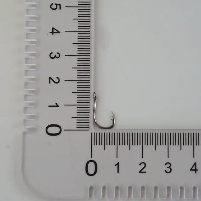 50 hameçons pré-montés Ackibbik pour pêche à la carpe avec ligne PE 3#-12# - Hooks micro taille
