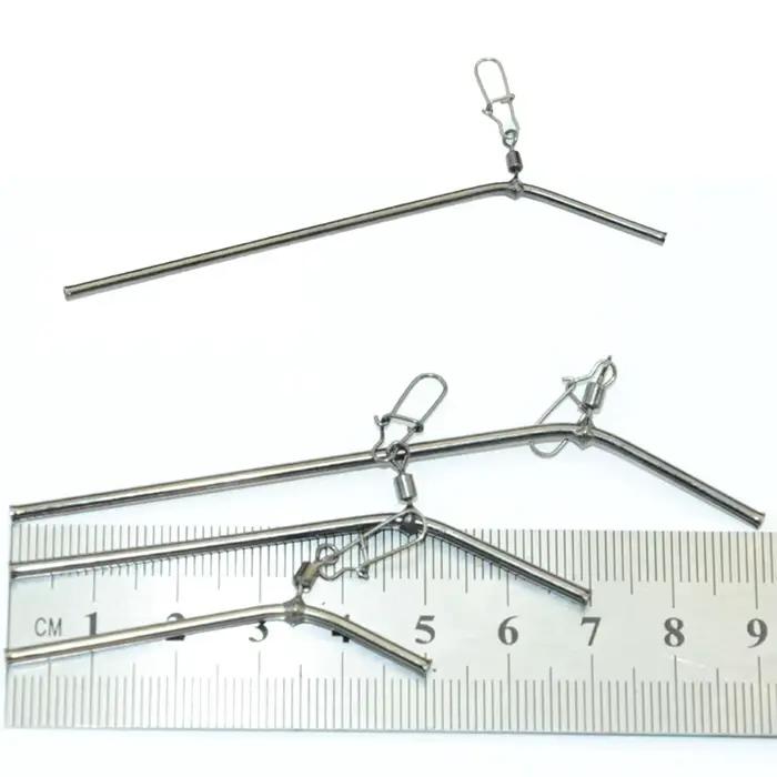 5 pièces anti-emmêlement laiton pour pêche à la carpe - Connecteurs équilibreurs tubes 50/70/90mm