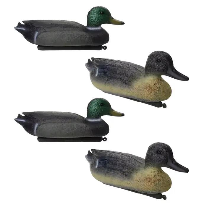 Leurre canard flottant réaliste en plastique pour pêche et chasse - Appât de pêche au jeu