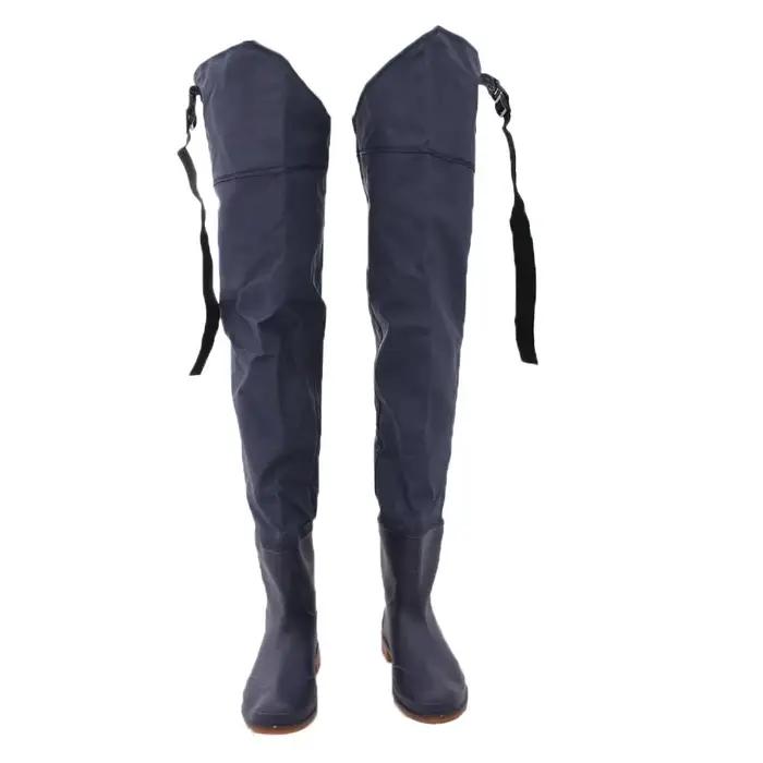 Pantalons waders pieds nus légers étanches pour pêche hommes tailles variées