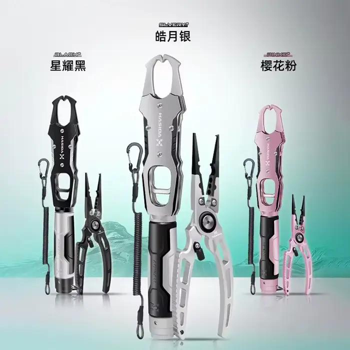Pince à poisson HASIDA avec balance et ouverture 37mm - Pour pêche gros gibier et leurres