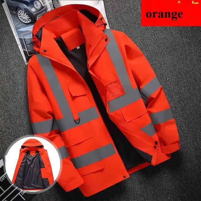 Veste travail pêche professionnelle - Vêtement technique avec bandes réfléchissantes
