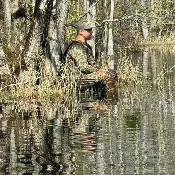Chaise camouflage pêche et chasse suspendue arbre - Hamac portable léger pour camping