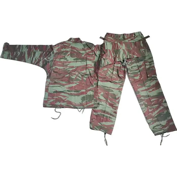 Tenue camouflage lézard français Bénin Afrique - Vêtements pêche exotique