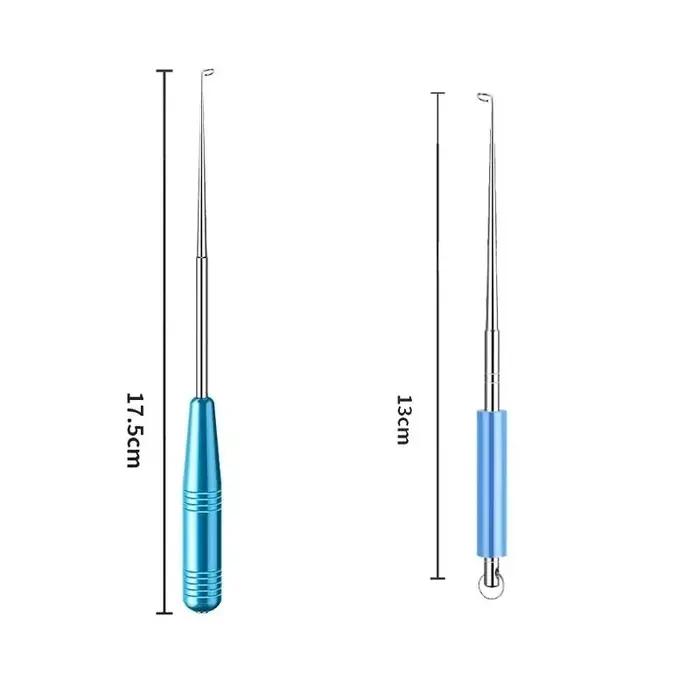Décrocheur Sécurisé Hameçon Pêche Inox Détache Rapide Outil Pêche Portable Accessoire