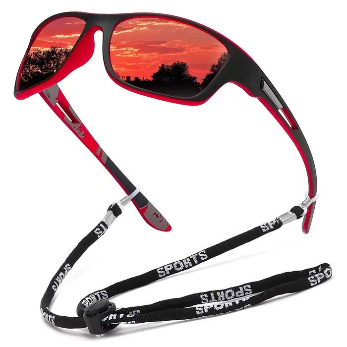 Lunettes de pêche polarisées classiques UV400 pour hommes conduite randonnée protection solaire optimale