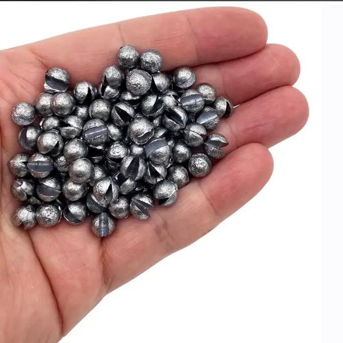Plombs de pêche plombés extra souples 50g assortis (0.2g à 1.0g) pour montage ligne flottante et