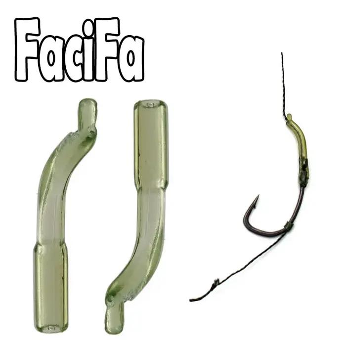 Accessoires pêche carpe D Rig kickers - 25 ou 50 pièces aligneurs et manchons anti-emmêlement hair rig